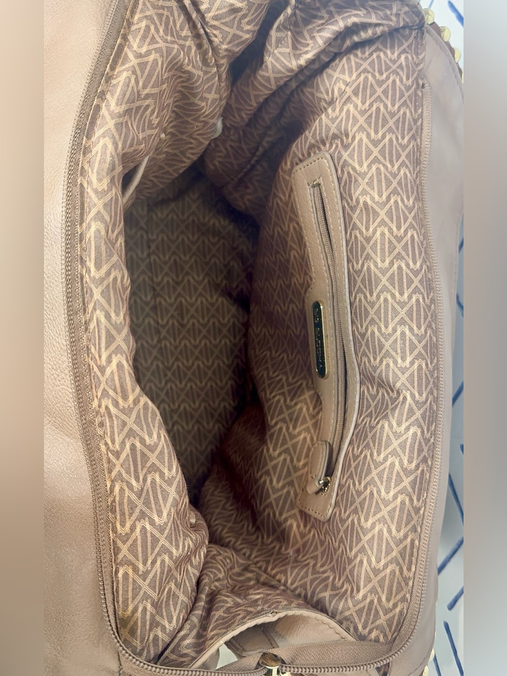 Big Buddha Camel Tan Gold Leather - Picture 9 of 11